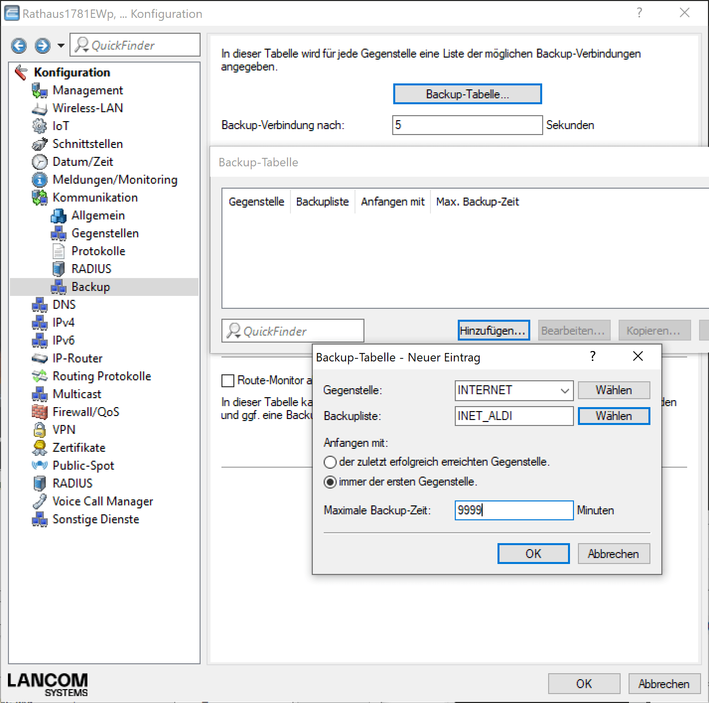 LANCOM Configuration 11